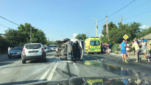 GRAV ACCIDENT la Peresecina. 12 persoane, rănite (GALERIE FOTO/VIDEO)