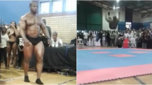 Un culturist profesionist şi-a rupt gâtul chiar la intrarea în scenă. Accidentul teribil l-a costat viaţa