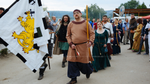 Istoria renaşte la cetatea Soroca. Vizitatorii, impresionaţi să vadă cum arată o zi la fortăreaţă în Epoca Medievală