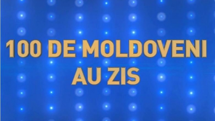 Show-ul "100 de moldoveni au zis" revine la PRIME (VIDEO)