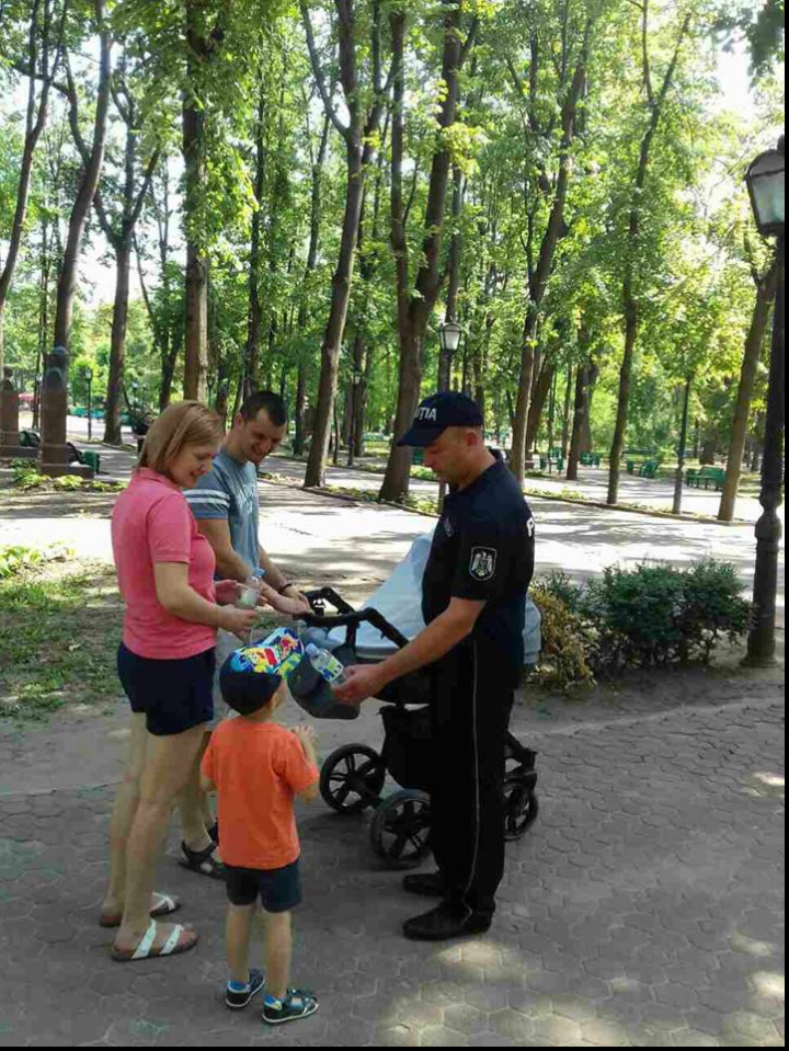 Gest de toată lauda! INP vine în ajutorul cetăţenilor pe timp de caniculă (FOTO)