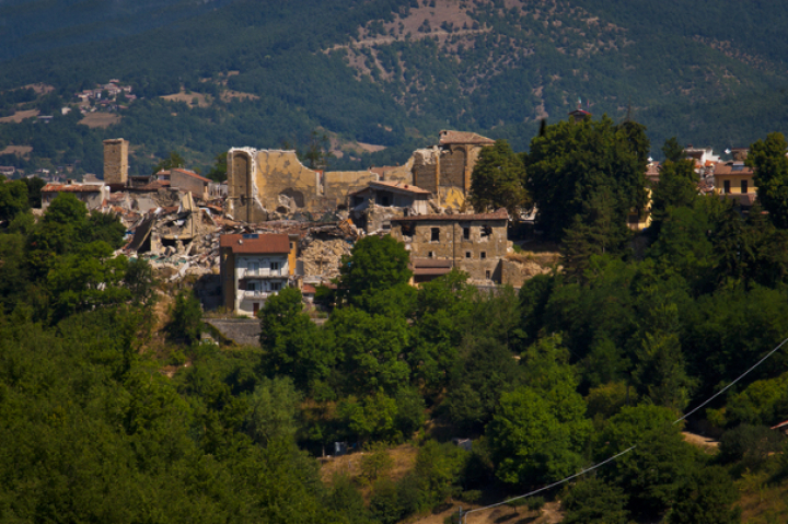 Un an de la devastatorul seism din Italia. Cum arată Amatrice, orașul cel mai grav afectat (GALERIE FOTO)