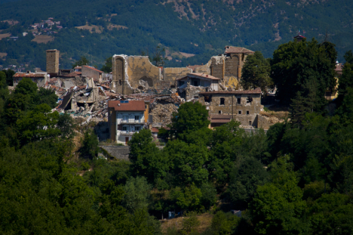 Un an de la devastatorul seism din Italia. Cum arată Amatrice, orașul cel mai grav afectat (GALERIE FOTO)