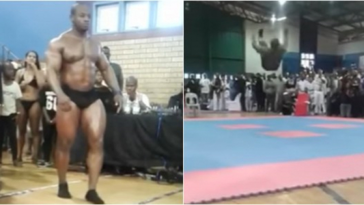 Un culturist profesionist şi-a rupt gâtul chiar la intrarea în scenă. Accidentul teribil l-a costat viaţa