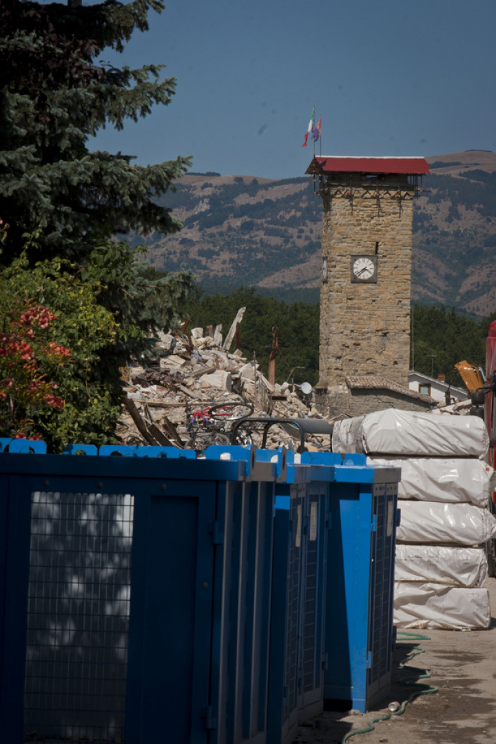 Un an de la devastatorul seism din Italia. Cum arată Amatrice, orașul cel mai grav afectat (GALERIE FOTO)