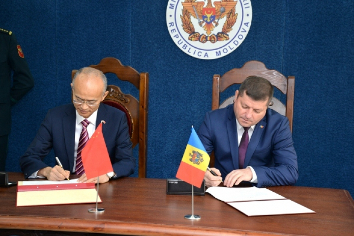 Tehnică în valoare de 15 milioane de lei pentru Armata Națională a Republicii Moldova din partea guvernului chinez (FOTO)