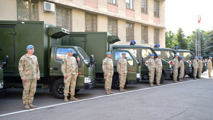 Tehnică în valoare de 15 milioane de lei pentru Armata Națională a Republicii Moldova din partea guvernului chinez (FOTO)