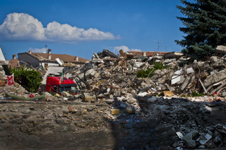 Un an de la devastatorul seism din Italia. Cum arată Amatrice, orașul cel mai grav afectat (GALERIE FOTO)