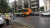 Nervi în trafic la început de săptămână. Un grav accident rutier a avut loc în centrul Capitalei (VIDEO)