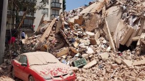 IMAGINI DE GROAZĂ. Cum se PRĂBUȘESC cladirile în timpul cutremurului devastator din Mexic