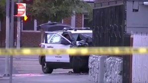 Urmărire ca în filme în Texas, după ce o infractoare a reușit să evadeze și să fugă cu maşina poliției (VIDEO)