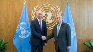 Premierul Pavel Filip a avut o întrevedere cu Secretarul General ONU, António Guterres