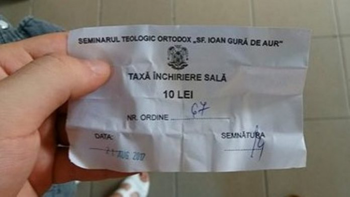 Vrei permis auto? Plăteşti taxă obligatorie la Biserică!