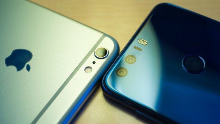 Compania Apple, persiflată de producătorul chinez de smartphone-uri Huawei