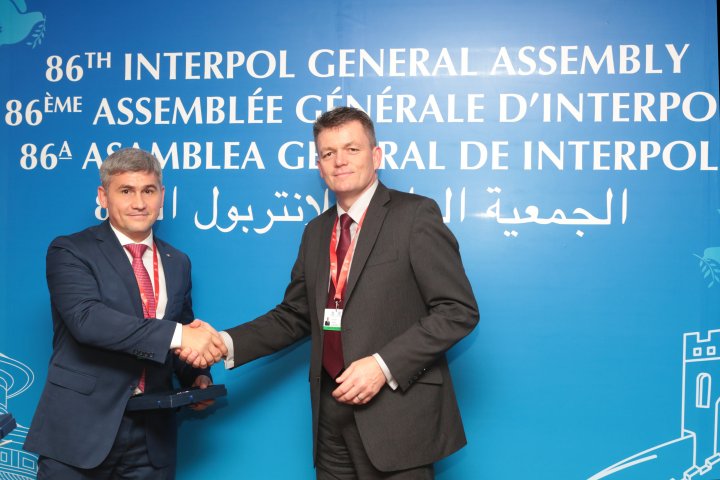 Delegația Republicii Moldova a avut mai multe întrevederi bilaterale, în cadrul celei de a 86-a reuniuni INTERPOL