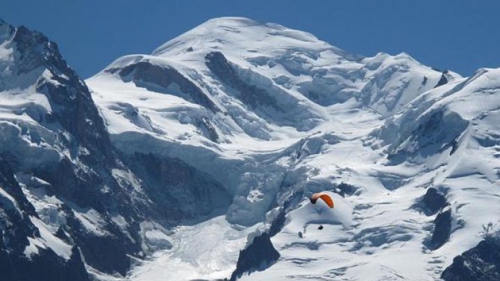 Cel mai înalt vârf din Europa, Mont Blanc, a pierdut un centimetru în doi ani