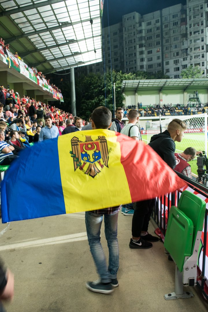 Înfrângere pentru Moldova: "Tricolorii" au pierdut meciul cu Ţara Galilor (FOTOREPORT)