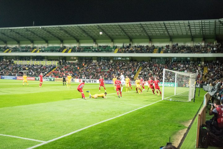 Înfrângere pentru Moldova: "Tricolorii" au pierdut meciul cu Ţara Galilor (FOTOREPORT)