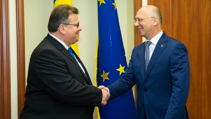 Ministrul Linkevicius: Lituania va susţine în continuare Moldova în parcurgerea drumului său european