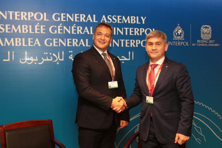 Delegația Republicii Moldova a avut mai multe întrevederi bilaterale, în cadrul celei de a 86-a reuniuni INTERPOL