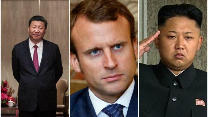 China îl atrage discret pe Macron la aplanarea crizei legate de Coreea de Nord