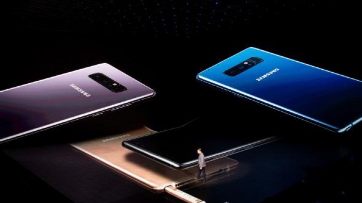 Noul smartphone Samsung Galaxy Note 8 a atins un nivel record de rezervări în SUA