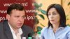 Maia Sandu critică implicarea lui Traian Băsescu în politica moldovenească