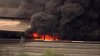 Incendiu de proporții la o piață din Rusia. Flăcările au afectat o suprafaţă de peste 150 de mii de metri pătraţi