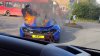O maşină McLaren P1, în valoare de 1 mil. de lire sterline, a luat foc din mers (VIDEO)
