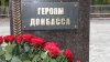 Rușii au inaugurat un monument în cinstea rebelilor căzuţi în Donbass