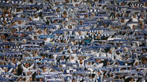 Suporterii au creat o atmosferă de poveste în tribune la partida FC Magdeburg - Borussia Dortmund