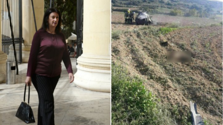 Celebra jurnalistă care a cauzat alegeri anticipate în Malta a murit după ce maşina sa A EXPLODAT din cauza unei bombe 