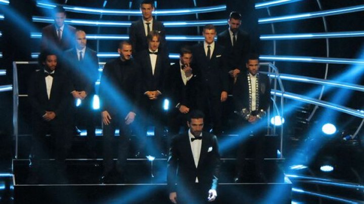 Gala premiilor The Best FIFA. Cinci jucători de la Real Madrid și doi de la FC Barcelona, în echipa ideală a anului