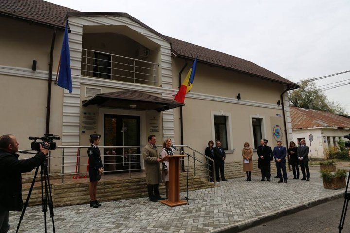 Sediul Serviciul regional Nord BMA al MAI, renovat şi inaugurat la Bălţi cu suportul Ambasadei SUA în Republica Moldova