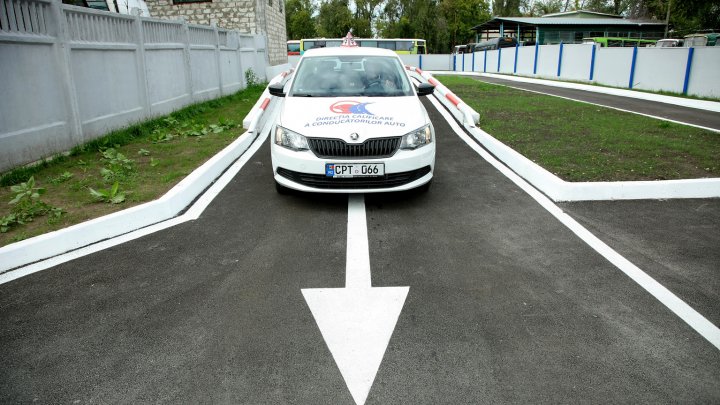 Condiții europene pentru examinarea viitorilor șoferi. Încă un poligon modern, deschis în Capitală (FOTO)