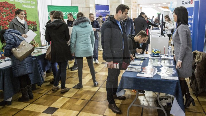 TÂRG DE CARIERE MOLDO-ROMÂN. Doritorii de a-şi găsi un loc de muncă vor putea alege din peste 2.000 de oferte