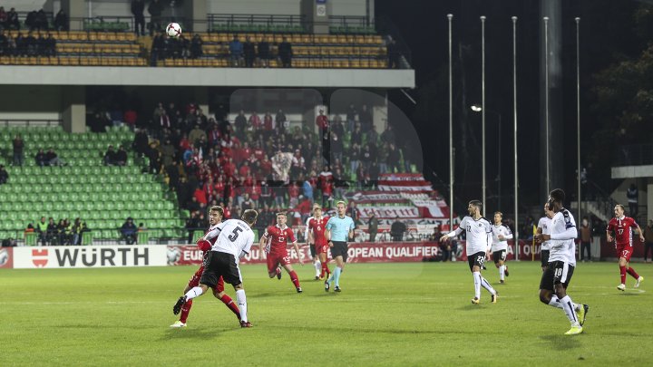 Naţionala de fotbal a Moldovei a pierdut ultimul meci din preliminariile Campionatului Mondial din 2018