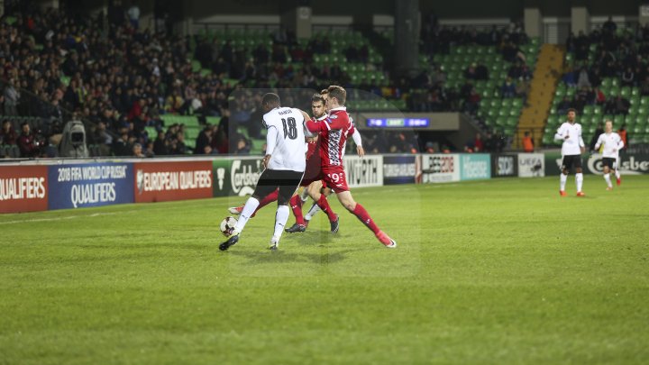 Naţionala de fotbal a Moldovei a pierdut ultimul meci din preliminariile Campionatului Mondial din 2018