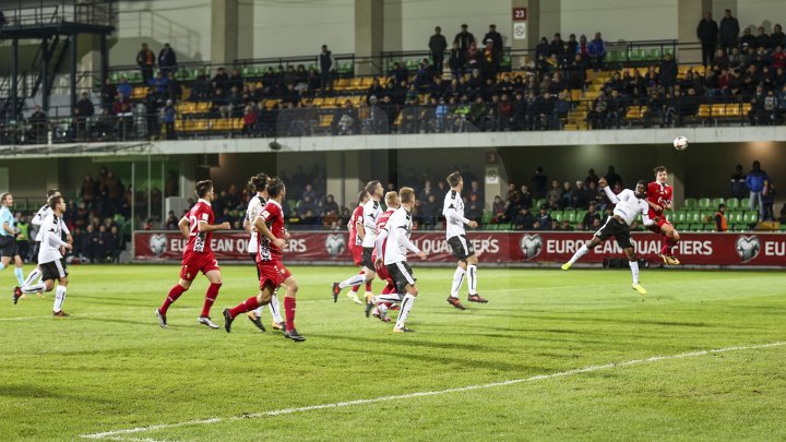 Naţionala de fotbal a Moldovei a pierdut ultimul meci din preliminariile Campionatului Mondial din 2018