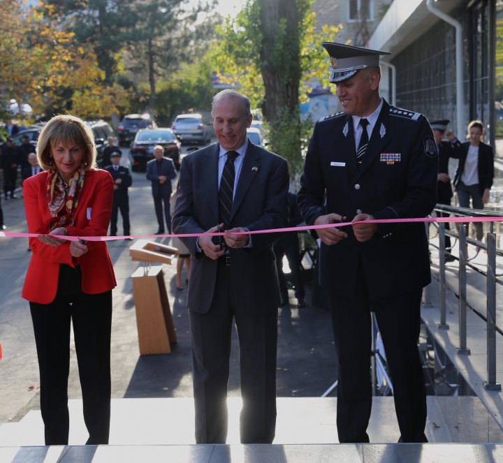 Un nou sector de poliție din sectorul Buiucani a fost renovat și modernizat la standarde europene 