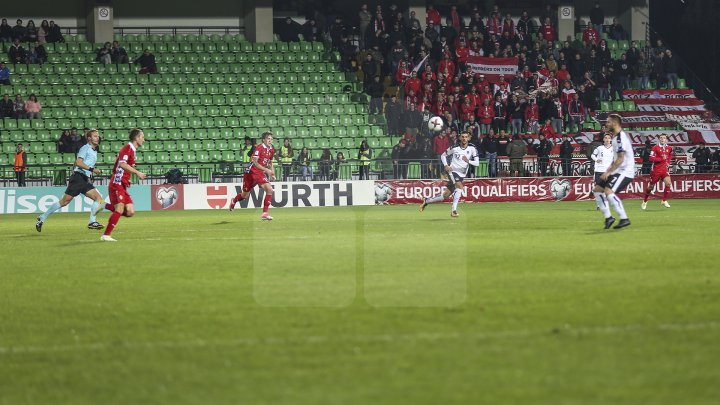 Naţionala de fotbal a Moldovei a pierdut ultimul meci din preliminariile Campionatului Mondial din 2018