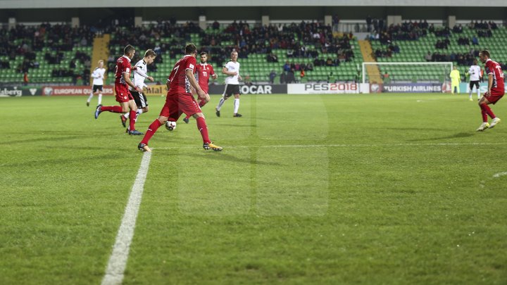 Naţionala de fotbal a Moldovei a pierdut ultimul meci din preliminariile Campionatului Mondial din 2018