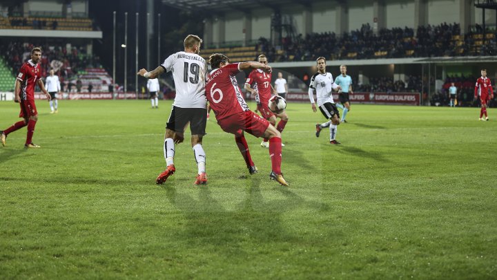 Naţionala de fotbal a Moldovei a pierdut ultimul meci din preliminariile Campionatului Mondial din 2018