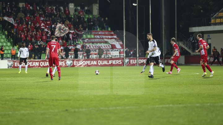 Naţionala de fotbal a Moldovei a pierdut ultimul meci din preliminariile Campionatului Mondial din 2018