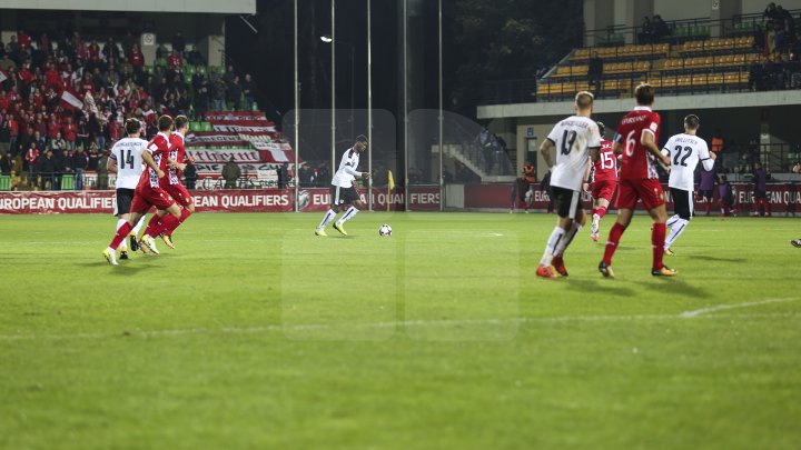 Naţionala de fotbal a Moldovei a pierdut ultimul meci din preliminariile Campionatului Mondial din 2018