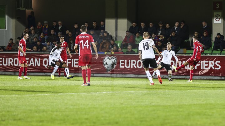 Naţionala de fotbal a Moldovei a pierdut ultimul meci din preliminariile Campionatului Mondial din 2018