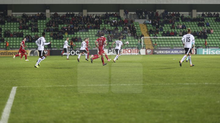 Naţionala de fotbal a Moldovei a pierdut ultimul meci din preliminariile Campionatului Mondial din 2018