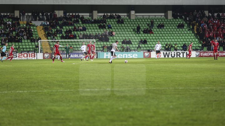 Naţionala de fotbal a Moldovei a pierdut ultimul meci din preliminariile Campionatului Mondial din 2018