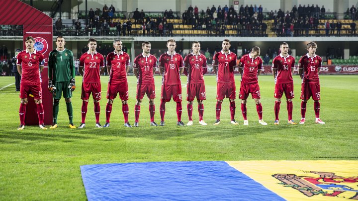 Naţionala de fotbal a Moldovei a pierdut ultimul meci din preliminariile Campionatului Mondial din 2018