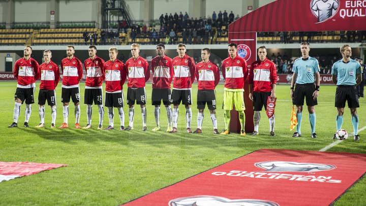 Naţionala de fotbal a Moldovei a pierdut ultimul meci din preliminariile Campionatului Mondial din 2018